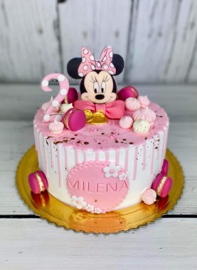 Tort urodzinowy Myszka Minnie